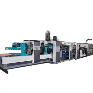 Macchina XKL ad alta capacità scatola di cartone ondulato Flexo stampante Slotter Die Cutter cartella Gluer macchina