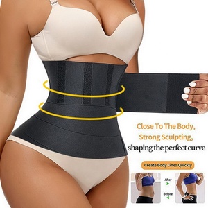 Ceinture de <span class=keywords><strong>sudation</strong></span> amincissante pour <span class=keywords><strong>femme</strong></span>, bande de compression pour le ventre, <span class=keywords><strong>gaine</strong></span> de sauna pour la perte de poids - Product Image 1