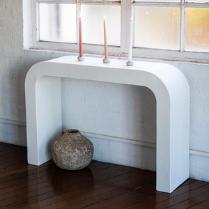 Hiện đại hành lang góc bảng vòm Trắng bê tông giao diện điều khiển Bảng - Product Image 1