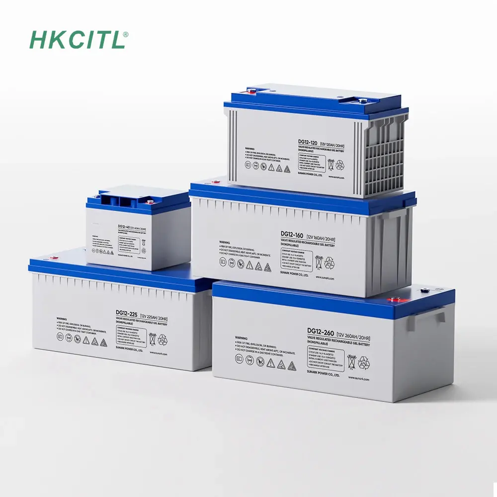 Hot bán 12V 250AH 200AH 100Ah 60Ah 20Ah Gel Viễn Thông pin với giá tốt nhất cho điện dự phòng