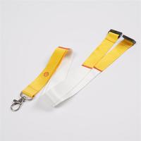 CH Wholesale Sublimation Printing Polyester Lanyards With Logo Custom Certification Keychain OEM ODM ECO Promotion Event Gifts