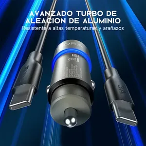 Caricabatterie Rapido Type C PD 20W con Cavo Grigio Adattabile Universalmente per Huawei/iPhone/Motorola/Samsung/Xiaomi - Product Image 6