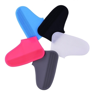 Couvre-chaussures imperméable en silicone épais <span class=keywords><strong>et</strong></span> antidérapant, résistant à l'usure <span class=keywords><strong>et</strong></span> lavable, pour hommes <span class=keywords><strong>et</strong></span> femmes - Product Image 4