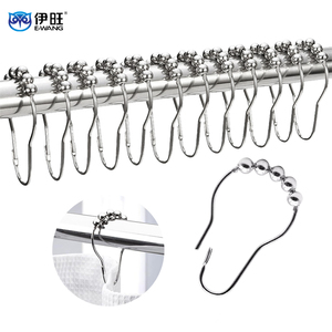 Modern Rustproof Waterproof Durable Stainless Steel Bathroom <b>Hook</b> Ring - Product Image 1