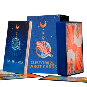 Factory Design offers wholesale printing services for manufacturing Tarot cards, including cute custom beginner decks