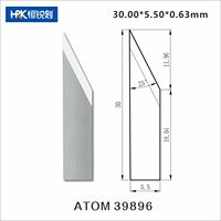 ATOM Serie Wolframkarbid-Klinge Oszillierendes Schneidmesser für ATOM CNC-Schneidemaschine, 39896