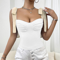 Camisole à bretelles Glory Meirenxi, haut sexy et séduisant pour femmes, adapté à porter en extérieur