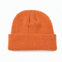 Casquette d'hiver en tricot jacquard avec broderie de logo personnalisé, pompon, 100% acrylique, unisexe, réglable
