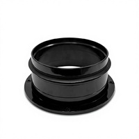 Bague d'étanchéité en plastique ABS pour système de ventilation, filtre d'aération rond pour sortie d'échappement