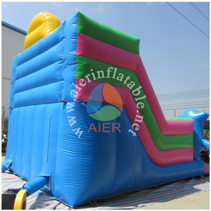 Structure <span class=keywords><strong>gonflable</strong></span> combinée Minions avec toboggan sec, château <span class=keywords><strong>gonflable</strong></span> commercial pour enfants avec toboggan, jeu d'extérieur pour location de fête en jardin et divertissement - Product Image 5