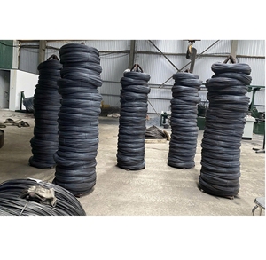 Bobine de fil d'acier au carbone noir de qualité industrielle avec revêtement d'huile de surface et traitement antirouille pour projets d'ingénierie structurelle - Product Image 1