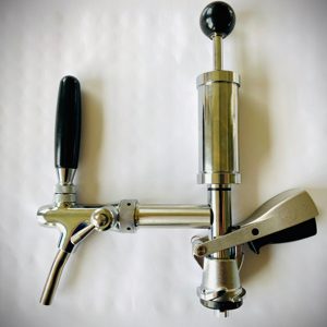 Distributeur de bras de qualité alimentaire, poignée de bière refroidisseur, fabrication <span class=keywords><strong>manuelle</strong></span>, distributeur de qualité alimentaire, système s et a, fût de fête, pompe à bière, 2 pièces - Product Image 1