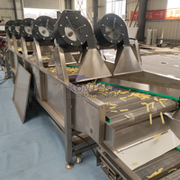 Máquina Automática para Hacer Papas Fritas, Línea Industrial de Procesamiento de Papas Fritas, Equipo de Producción Completo para Freír Papas en Rodajas