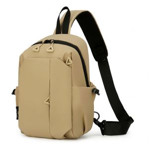 Sac à bandoulière pour homme et femme, sac de sport décontracté, sac de poitrine, logo personnalisé, imperméable, Oxford, faible MOQ, coloré, nouveau modèle 2025 - Product Image 1