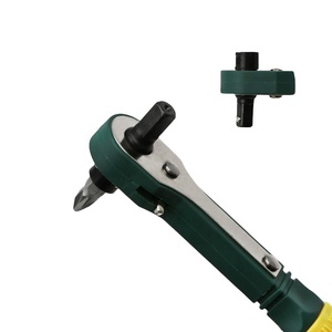 Llave de trinquete rápida mini amarillo-verde de 1/4 de pulgada, llave de vaso simple y rápida - Product Image 3