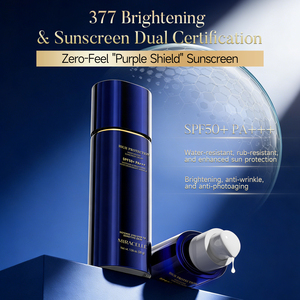 MIRACELLE OEM Protector Solar Mineral Vegano Orgánico Antiarrugas, Resistente al Sudor y al Agua, con Color, FPS 50, Crema Hidratante Facial con Protección UV - Product Image 5