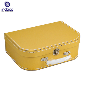 กระเป๋าเดินทางของเล่นสำหรับเด็กกล่องกระดาษแข็งขนาดเล็กกล่องกระดาษของขวัญกระเป๋าเดินทางพร้อมเด็ก - Product Image 5