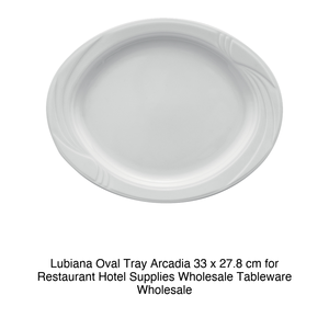 Plateau de service ovale Arcadia 33 × 27,8 cm Lubiana - Product Image 2
