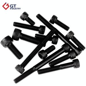 Oxyde noir de qualité supérieure M5 classe 12.9 DIN 912 <span class=keywords><strong>EN</strong></span> <span class=keywords><strong>ISO</strong></span> <span class=keywords><strong>4762</strong></span> vis à tête cylindrique à six pans creux boulon à douille anti-desserrage - Product Image 6