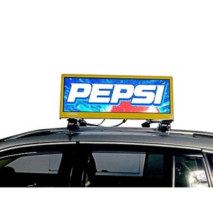 Cao làm mới quảng cáo kỹ thuật số taxi ánh sáng taxi Roof TOP <span class=keywords><strong>LED</strong></span> P5 Xe <span class=keywords><strong>LED</strong></span> hiển thị - Product Image 5