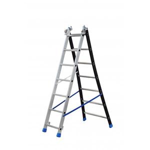 GIERRE - ALSS210 Escalera extensible de 3 secciones con base acampanada-EAN 8013186243545 ESCALERAS TRANSFORMABLES - Product Image 1