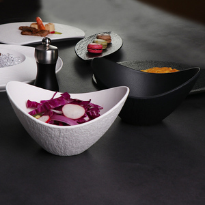 ชุดเครื่องใช้บนโต๊ะอาหารเซรามิกชามสลัดเซรามิกผิวด้าน - Product Image 4