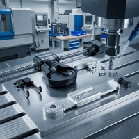 Pièces de prototype CNC rapides, composants en alliage sur mesure, fabrication industrielle par usinage