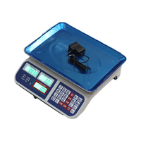 Digitale 40kg/2g weegschaal voor commerciële prijsberekening, elektronisch, voor supermarkt, fruit en groenten