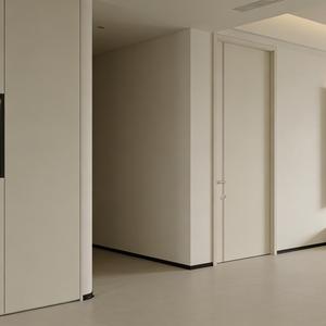 Puerta Interior Moderna de Alta Calidad en MDF PET con Aislamiento Acústico, Superficie con Acabado Ecológico, 50 mm de Grosor, para Dormitorio o Apartamento - Product Image 4