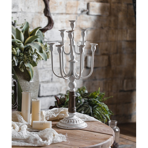 Candelabro Vintage Europeo Fatto a Mano di Alta Qualità per Decorazione <span class=keywords><strong>Casa</strong></span> <span class=keywords><strong>e</strong></span> Centrotavola Matrimonio - Product Image 4