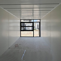 Maison conteneur préfabriquée modulaire mobile de 20 pieds, maison mobile de luxe avec cadres de transport et unités détachables pour la vie compacte
