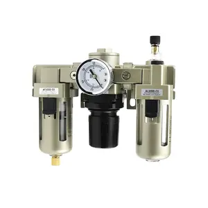 气动部件AC2000-02空气过滤器压力调节器FRL与自动排水装置的组合