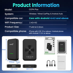 CarlinKit Ccpa <span class=keywords><strong>Plus</strong></span>, Adaptador USB Inalámbrico para <span class=keywords><strong>Auto</strong></span>, Conexión de Espejo con Cable, Aplicaciones de Música, AutoKit, CarPlay, <span class=keywords><strong>Android</strong></span> <span class=keywords><strong>Auto</strong></span>, Smart Ai Box Dongle - Product Image 5