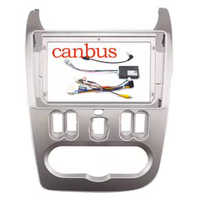 Fascia autoradio per RENAULT Logan Sandero <span class=keywords><strong>DACIA</strong></span> <span class=keywords><strong>Duster</strong></span> Double din Radio Fascia Frame Adapter CD Panel Dash Trim Bezel - Product Image 4