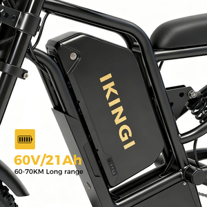 Bicicleta Eléctrica Plegable Warehouse S6 Pro de 20 Pulgadas con Frenos de Disco, Llantas Anchas y Motor sin Escobillas para Adultos - Product Image 3
