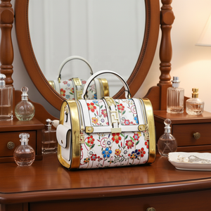 Mode druck Blumen und Pflanzen Frauen tasche Clever Pillow Ladies Bag Großvolumige Handtasche Single Shoulder Designer Bag 28 CM - Product Image 3