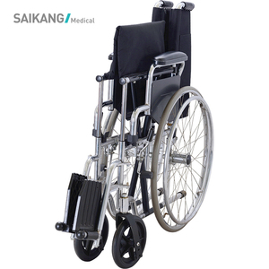 <span class=keywords><strong>SKE030</strong></span>-silla de ruedas plegable, ligera, motorizada, multifunción, ajustable, para discapacitados - Product Image 3