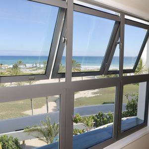 Puits de lumière manuel simple en alliage d'aluminium pour fenêtre suspendue verticale, toit, grenier, extérieur incliné, personnalisable, pour escalier - Product Image 4