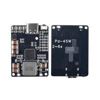 Module de charge et de décharge de batterie au lithium Type-C 45W 2S-6S, chargeur de batterie Li-ion / LiFePO4, batterie externe, outil électrique