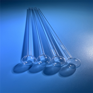 Échantillon de pari transparent personnalisé Tube de <span class=keywords><strong>quartz</strong></span> Tube d'échantillon de test de <span class=keywords><strong>quartz</strong></span> Tube en verre de <span class=keywords><strong>quartz</strong></span> - Product Image 1