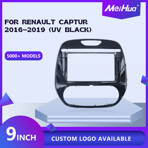 Meihua 9 pollici UV nero ABS Android Stereo Audio Radio pannello Fascia DVD per auto per <span class=keywords><strong>Renault</strong></span> Captur <span class=keywords><strong>accessori</strong></span> interni - Product Image 2