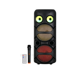 Altoparlante Wireless a Batteria con Design Cartoon Carino, Luci RGB Dinamiche, Doppio Subwoofer da 8 Pollici, Microfono Integrato, Telecomando, 10-60W - Product Image 6