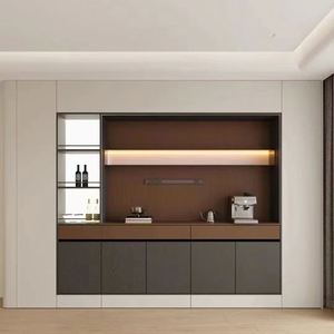 Buffet en bois massif sur mesure, mobilier de restaurant avec matériaux respectueux de l'environnement pour utilisation en buffet - Product Image 6