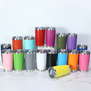 Tazze Termiche <span class=keywords><strong>da</strong></span> 20oz per Esterni, Personalizzabili con Logo, Antigoccia, per Caffè, Birra e Acqua, con Cannuccia - Product Image 4