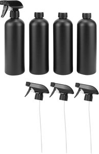 Bamboo Cosmetic Packaging Pump Sprayer Wood Screw Cap Empty Matte Black Plastic Pet <b>Bottles</b> 30 50 60ml 100ml <b>200ml</b> 250 500 1000 - Product Image 1