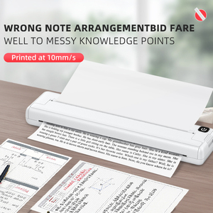 Mini Thermal Printer A4 Paper Photo Printer From Mobile Phone Wireless Document Office <strong>A4Printer</strong> - Product Image 6