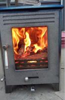 Poêle en acier 4kW, mini poêle à bois, poêle à bois