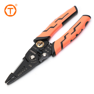 Herramienta Multifuncional para Pelar Cables de 180 mm, Herramienta Manual para Pelar y Crimpar Cables - Product Image 1