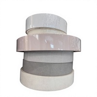 Cinta de Borde de PVC MINGBANG de 0.4-3mm con Diseño de Grano de Madera y Color Sólido, Ideal para Tableros de Melamina de Alta Gama, Venta al por Mayor para Fábricas de Muebles