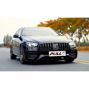Kit de carrocería de parachoques de coche con lámparas de coche para <span class=keywords><strong>Benz</strong></span> W212 estilo antiguo a nuevo W213 AMG, sin corte, instalación de reemplazo no destructiva - Product Image 1